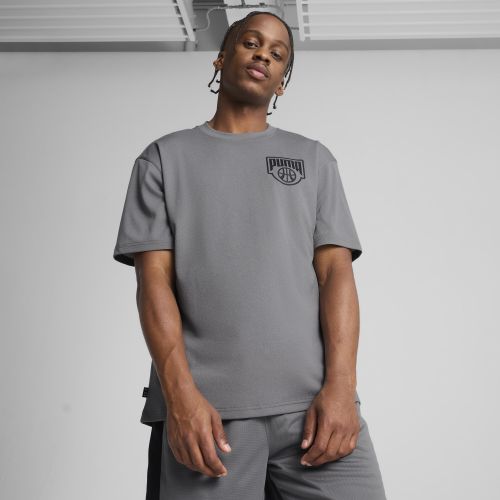 T-shirt de basket Posterize , Vêtements, Gris, 3XL - PUMA - Modalova