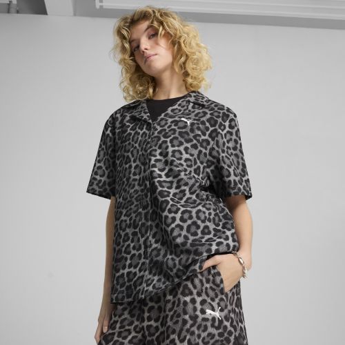 Chemise tissée décontractée à motif intégral LEO LUXE - PUMA - Modalova