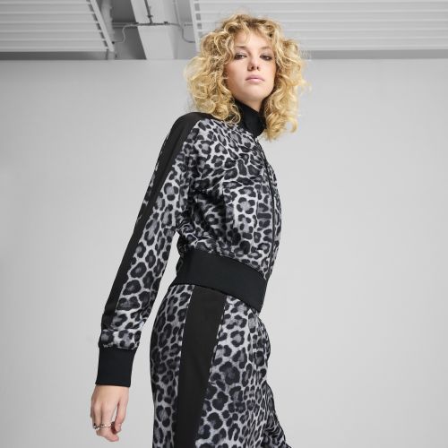 Veste de survêtement courte à motif intégral T7 LEO LUXE - PUMA - Modalova