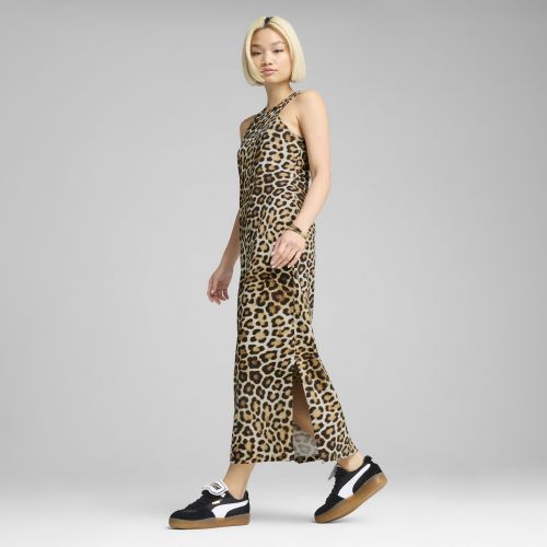 Robe ajustée à motif intégral LEO LUXE , Vêtements, Blanc, L - PUMA - Modalova