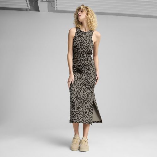 Robe ajustÃ©e Ã  motif intÃ©gral LEO LUXE - PUMA - Modalova