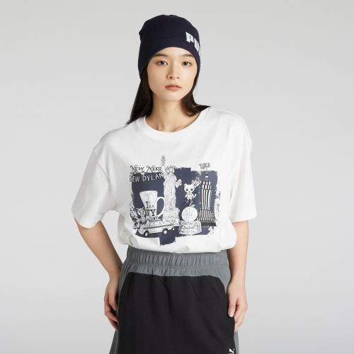 T-shirt à manches courtes NEKOSAN x HOOPS DYLAN Unisexe, Vêtements, Blanc, S - PUMA - Modalova