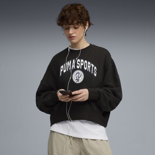 Sweat col rond oversize à motif Wardrobe Essentials Sports Legacy - PUMA - Modalova