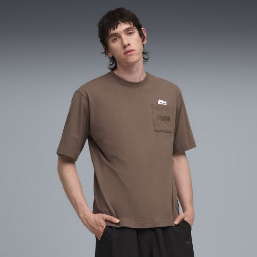 T-shirt avec poche x RIPNDIP Unisexe, Vêtements, Marron, S - PUMA - Modalova