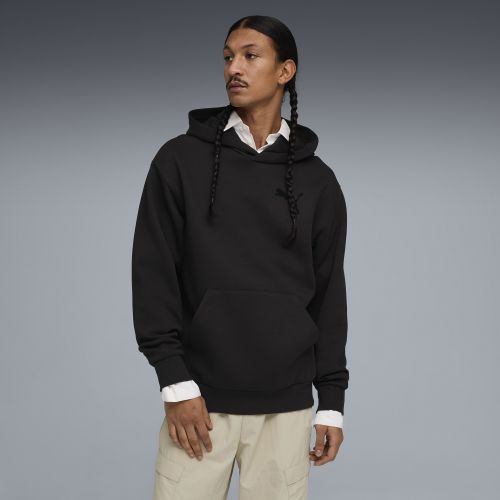 Hoodie décontracté Essentials Elevated Logo Cat , Accessoires, Noir, S - PUMA - Modalova