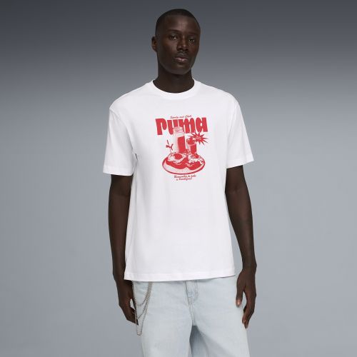T-shirt décontracté à motif Breakfast , Vêtements, Blanc, S - PUMA - Modalova