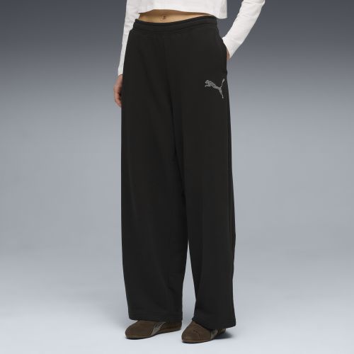 Pantalon ample orné à imprimés Essentials , Accessoires, Noir, S - PUMA - Modalova