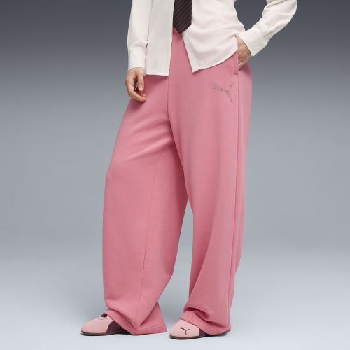 Pantalon ample orné à imprimés Essentials , Accessoires, Rose, S - PUMA - Modalova