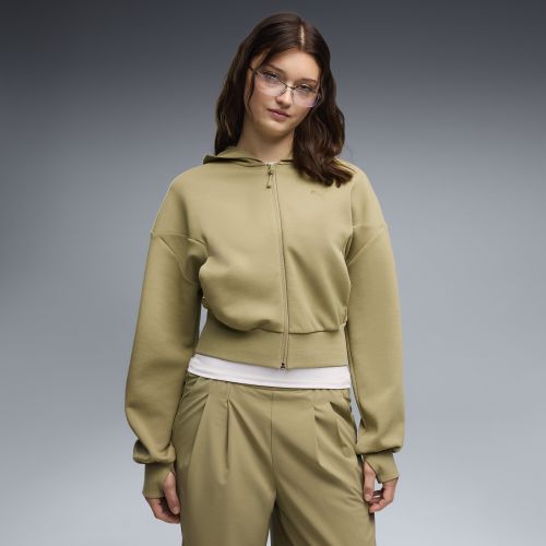 Veste à capuche zippée TECH SENSE , Vêtements, Marron, S - PUMA - Modalova