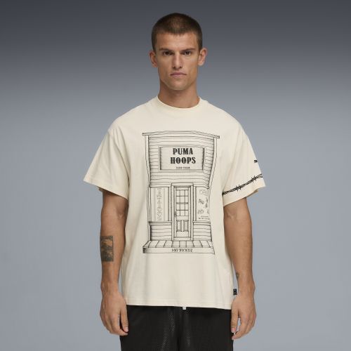 T-shirt de basketball oversize Swish N' Ink II , Accessoires, Blanc, S - PUMA - Modalova