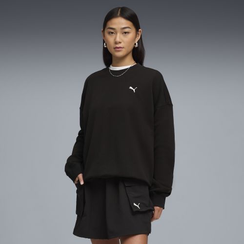Sweat oversize Wardrobe Essentials , Vêtements, Noir, XXS - PUMA - Modalova