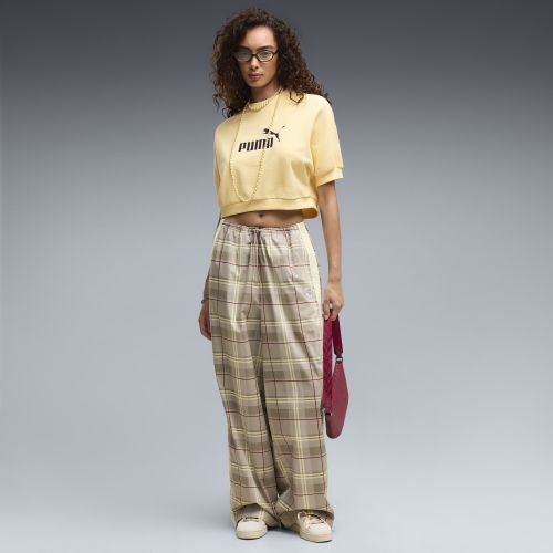 Pantalon décontracté Tartan T7 , Vêtements, Beige, S - PUMA - Modalova