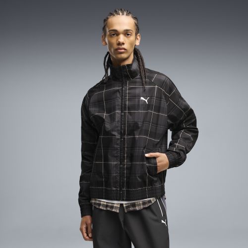 Veste de sport décontractée à carreaux T7 , Vêtements, Noir, S - PUMA - Modalova