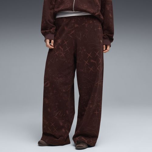 Pantalon ample Street Glam , Accessoires, Marron, S - PUMA - Modalova