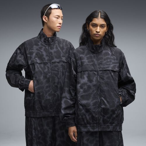 Veste de survêtement décontractée à motif CLRT Unisexe, Vêtements, Gris, XXS - PUMA - Modalova
