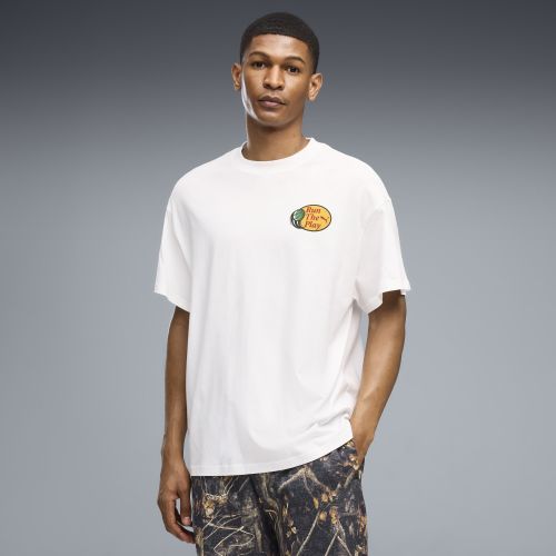T-shirt oversize Dylan Wildcat , Vêtements, Blanc, S - PUMA - Modalova