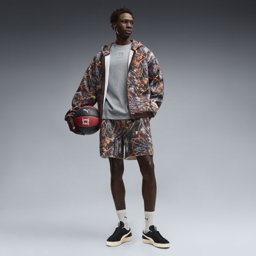 Short de basketball décontracté à motif 15 cm Dylan Wildcat , Accessoires, Marron, S - PUMA - Modalova