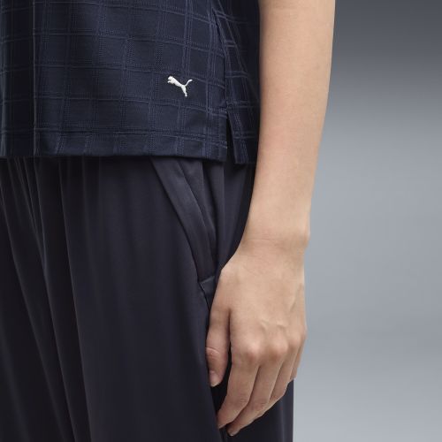 Polo de golf sans manches Plaid Knit , Accessoires, Bleu, XXS - PUMA - Modalova