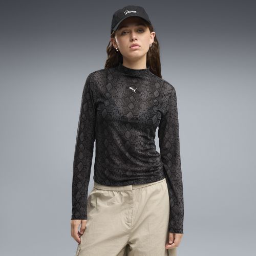 T-shirt en maille à imprimés Snake Pack , Vêtements, Noir, S - PUMA - Modalova