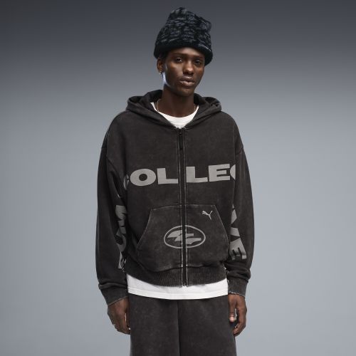 Hoodie zippé à imprimés Unisexe, Accessoires, Noir, XXS - PUMA - Modalova