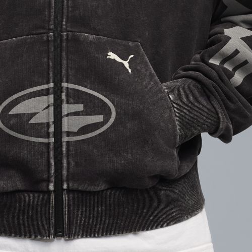 Hoodie zippé à imprimés Unisexe, Accessoires, Noir, S - PUMA - Modalova