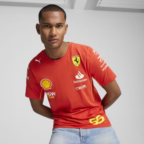 T-shirt Replica Scuderia Ferrari Carlos Sainz 2024 - PUMA - Modalova