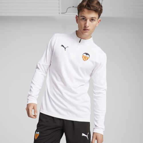 Haut d'entraînement à 1/4 zip Valencia CF - PUMA - Modalova