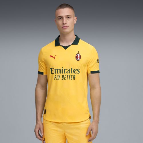 Maillot Authentic Third 25/26 AC Milan , Accessoires, Jaune, S - PUMA - Modalova