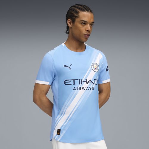 Maillot Authentic Home 25/26 Manchester City , Accessoires, Bleu, S - PUMA - Modalova