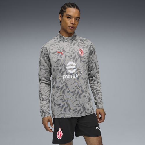 Haut d'avant-match à 1/4 zip AC Milan , Accessoires, Gris, S - PUMA - Modalova