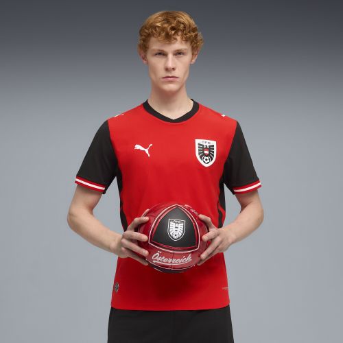 Maillot Authentic Home Autriche 2026 , Accessoires, Rouge, S - PUMA - Modalova