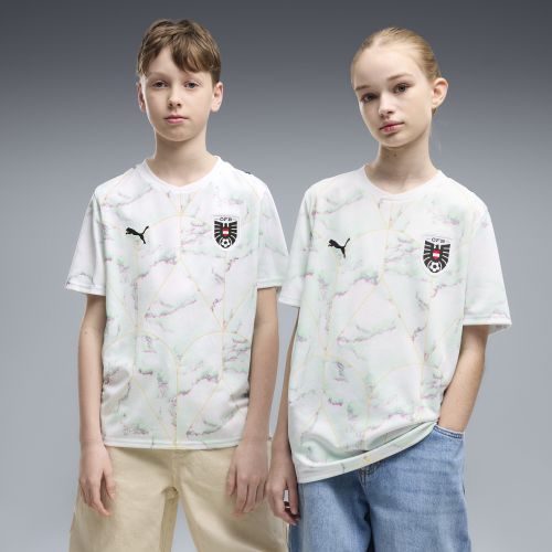 Maillot Away 2026 Autriche Enfant et Adolescent, Accessoires, Blanc, 15-16Y - PUMA - Modalova