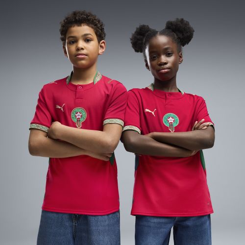 Maillot Home 2026 Maroc Enfant et Adolescent, Accessoires, Rouge, 15-16Y - PUMA - Modalova
