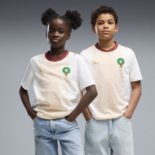 Maillot Away 2026 Maroc Enfant et Adolescent, Accessoires, Blanc, 15-16Y - PUMA - Modalova