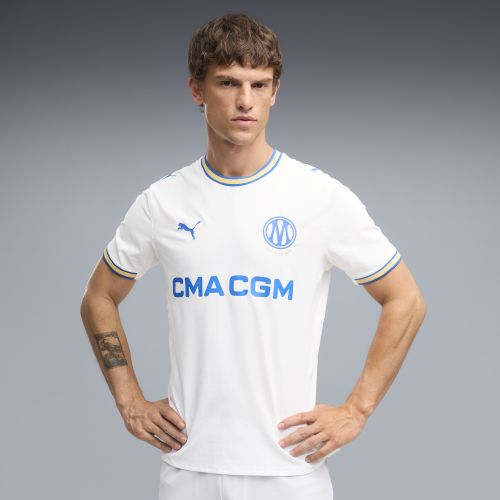 Maillot Authentic Home 26/27 Olympique de Marseille , Accessoires, Blanc, S - PUMA - Modalova