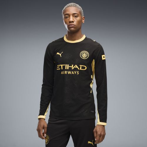 Maillot manches longues Authentic Away 26/27 Manchester City , Accessoires, Noir, S - PUMA - Modalova