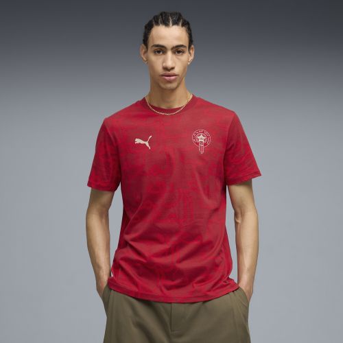 T-shirt à imprimés ftblCulture Maroc , Accessoires, Rouge, S - PUMA - Modalova