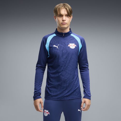 Haut d’entraînement à 1/4 zip RB Leipzig , Accessoires, Bleu, S - PUMA - Modalova