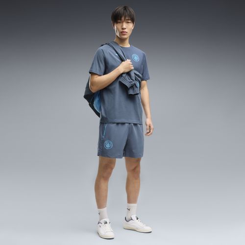 Short tissé décontracté TECH Manchester City , Accessoires, Gris, S - PUMA - Modalova