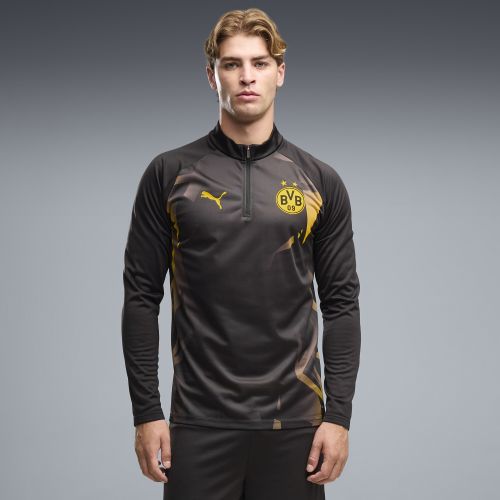 Haut d’échauffement 1/4 zip Borussia Dortmund , Accessoires, Noir, S - PUMA - Modalova