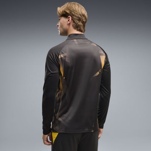 Haut d’échauffement 1/4 zip Borussia Dortmund , Accessoires, Noir, S - PUMA - Modalova