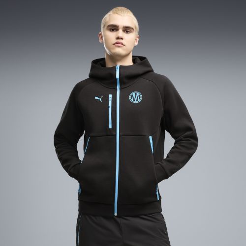 Veste à capuche zippée TECH Olympique de Marseille , Vêtements, Noir, S - PUMA - Modalova