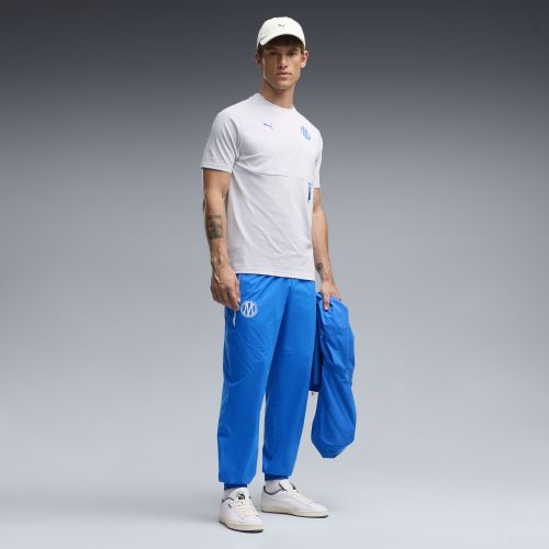 Pantalon tissé Olympique de Marseille TECH , Accessoires, Bleu, S - PUMA - Modalova