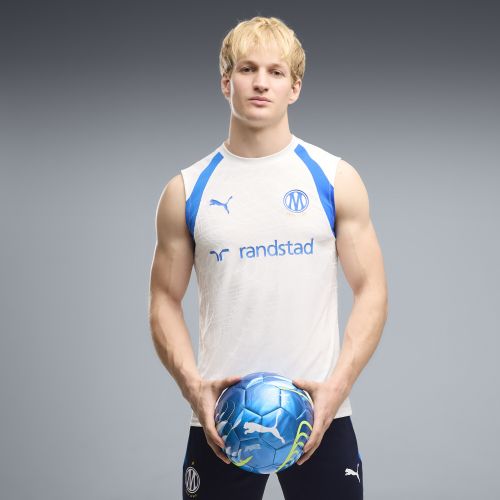 Maillot d’entraînement sans manches Olympique de Marseille , Accessoires, Blanc, S - PUMA - Modalova