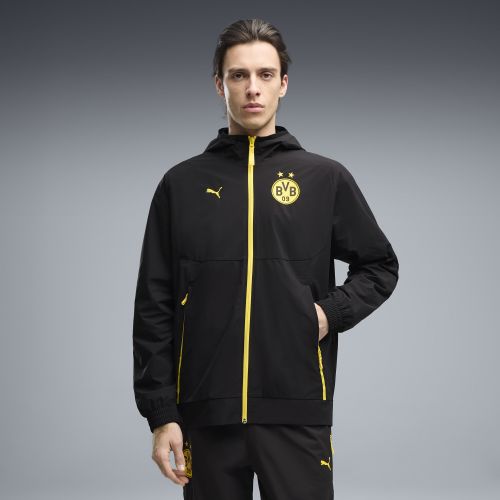 Veste tissé zippée TECH Borussia Dortmund , Vêtements, Noir, S - PUMA - Modalova