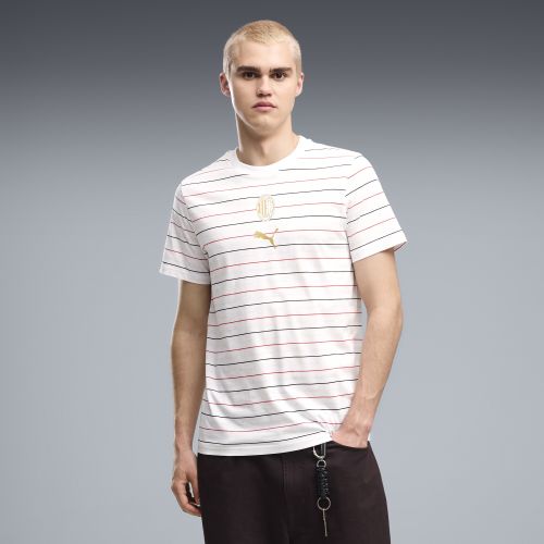 T-shirt à motif ftblCulture AC Milan , Accessoires, Blanc, S - PUMA - Modalova
