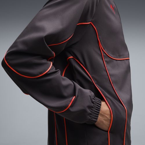 Veste de survêtement zippée TECH-X AC Milan , Vêtements, Gris, S - PUMA - Modalova