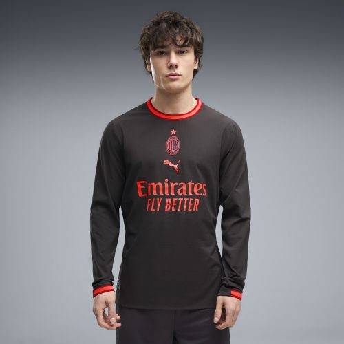 Maillot à manches longues Authentic Third 26/27 AC Milan , Vêtements, Gris, S - PUMA - Modalova