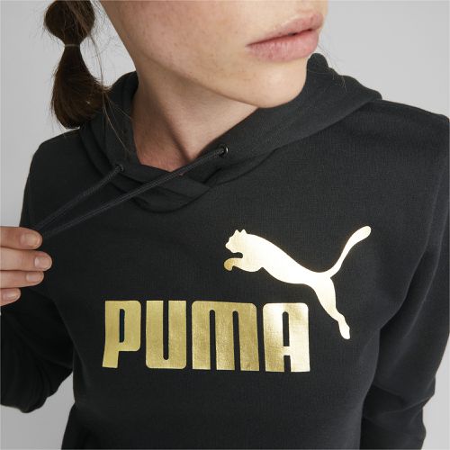 Sweat à capuche Essentials+ Metallic Logo - PUMA - Modalova