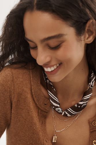 Scarf & Chain Necklace par en - By Anthropologie - Modalova